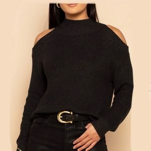 Shore | Montana Cold Shoulder Sweater
